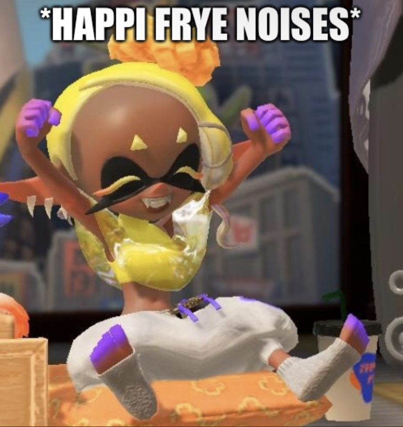 Happi Frye noises Blank Meme Template