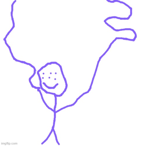 say hello to long arm larry | image tagged in memes,blank transparent square | made w/ Imgflip meme maker