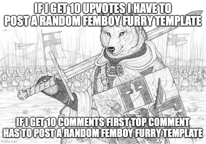 *in MSMG | IF I GET 10 UPVOTES I HAVE TO POST A RANDOM FEMBOY FURRY TEMPLATE; IF I GET 10 COMMENTS FIRST TOP COMMENT HAS TO POST A RANDOM FEMBOY FURRY TEMPLATE | image tagged in fursader | made w/ Imgflip meme maker
