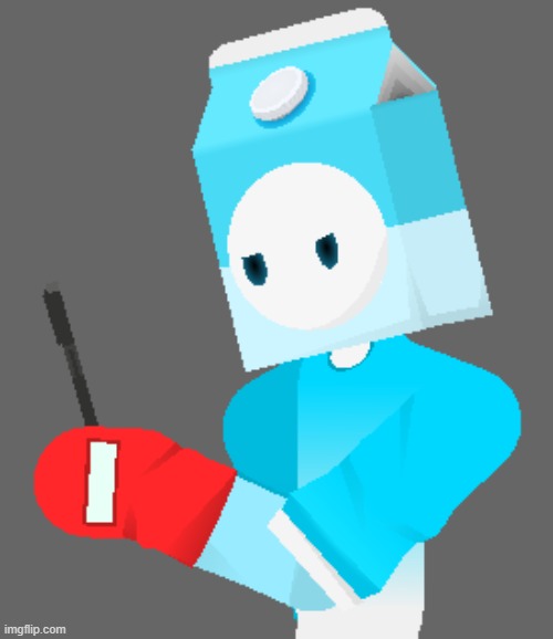 image tagged in milky looking at phone | made w/ Imgflip meme maker