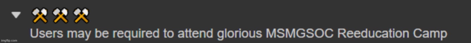 This is a legitimate rule made by the site mods | made w/ Imgflip meme maker