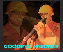 Goodbye pardner Blank Meme Template