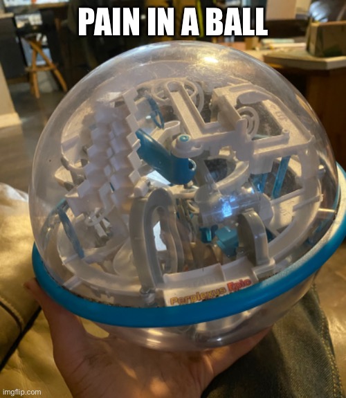 PAIN IN A BALL | made w/ Imgflip meme maker