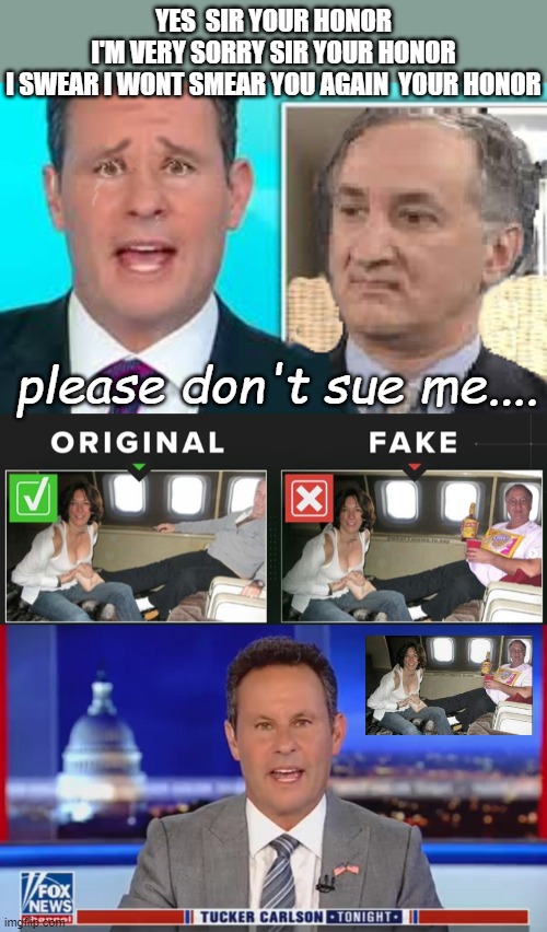 Behind the cameras, After Kilmeade lies to YOU | YES  SIR YOUR HONOR
I'M VERY SORRY SIR YOUR HONOR
I SWEAR I WONT SMEAR YOU AGAIN  YOUR HONOR; please don't sue me.... | image tagged in kilmeade,liar,judge,reinhart | made w/ Imgflip meme maker