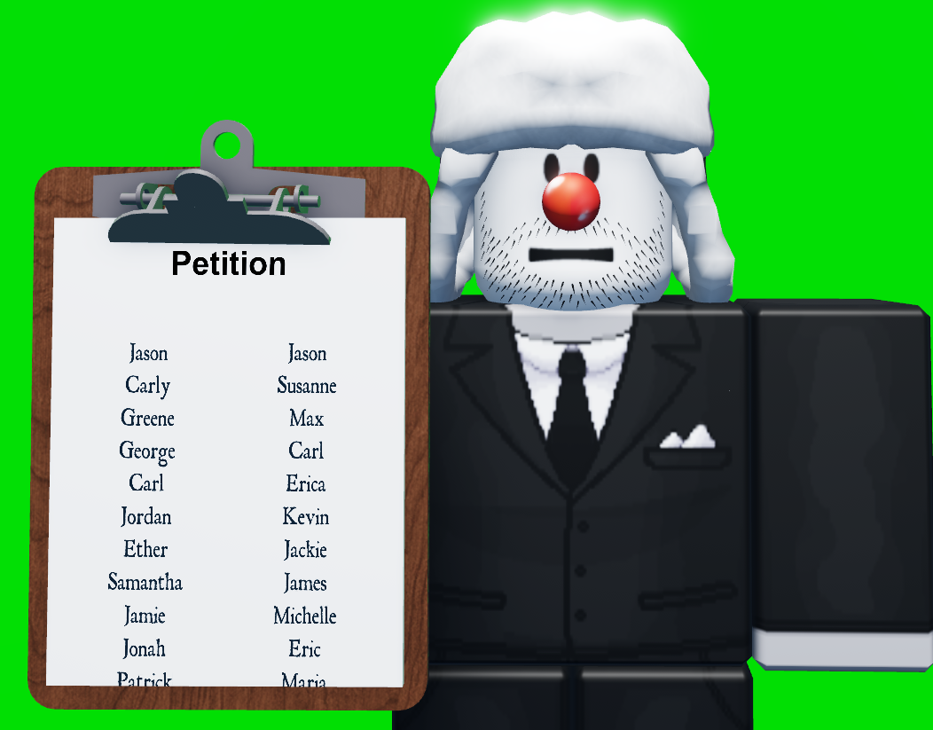 High Quality Petition Blank Meme Template