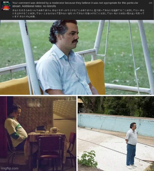 I am just trying to have fun | image tagged in memes,sad pablo escobar,bruh | made w/ Imgflip meme maker