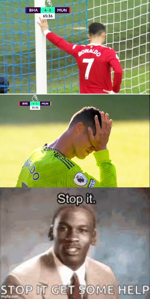 Ron | image tagged in manchester united,cristiano ronaldo | made w/ Imgflip meme maker