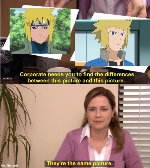 ok but seriously i dont see a difference | image tagged in memes,they're the same picture,pokemon,naruto | made w/ Imgflip meme maker