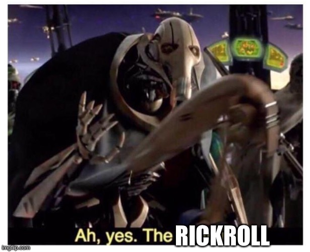 Ah yes the negotiator | RICKROLL | image tagged in ah yes the negotiator | made w/ Imgflip meme maker