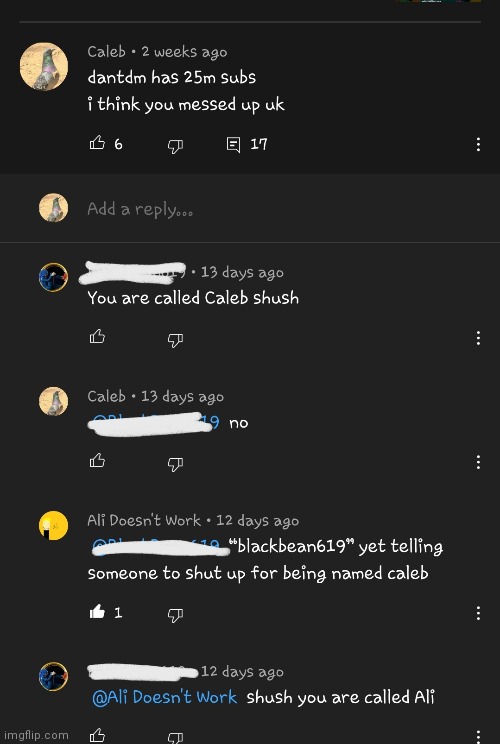 this kid made fun of my name and the person who was defending me was also made fun of. | made w/ Imgflip meme maker