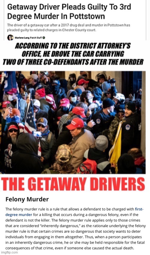 The Getaway Insurrectionists | image tagged in partners in crime | made w/ Imgflip meme maker