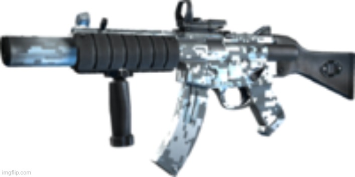 Digital Camo Rifle | image tagged in digital camo rifle | made w/ Imgflip meme maker