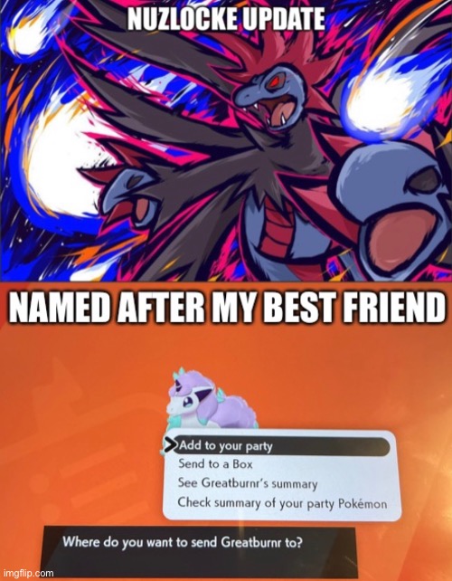 Nuzlocke part 26 | image tagged in pokemon | made w/ Imgflip meme maker