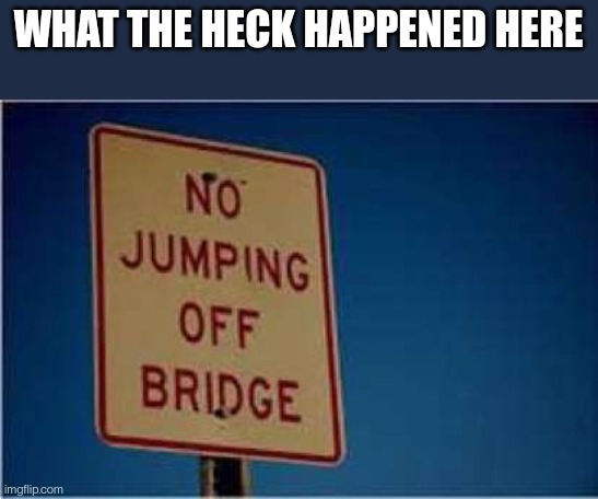  WHAT THE HECK HAPPENED HERE | image tagged in omg | made w/ Imgflip meme maker