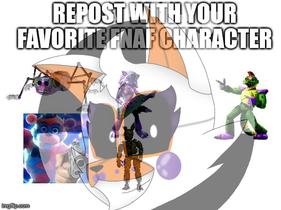 fnaf lolbit s template Memes & GIFs - Imgflip