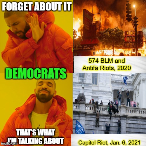 Select Committee Prepares for Midterm Elections | FORGET ABOUT IT; 574 BLM and Antifa Riots, 2020; DEMOCRATS; THAT'S WHAT I'M TALKING ABOUT; Capitol Riot, Jan. 6, 2021 | image tagged in blm,antifa,2020 riots,capitol riot | made w/ Imgflip meme maker