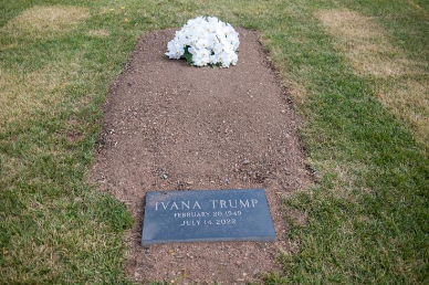 High Quality Ivana Trump's Grave Blank Meme Template