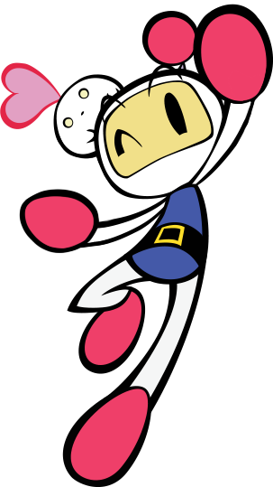 White Bomber and Ballom (Super Bomberman R) Blank Meme Template