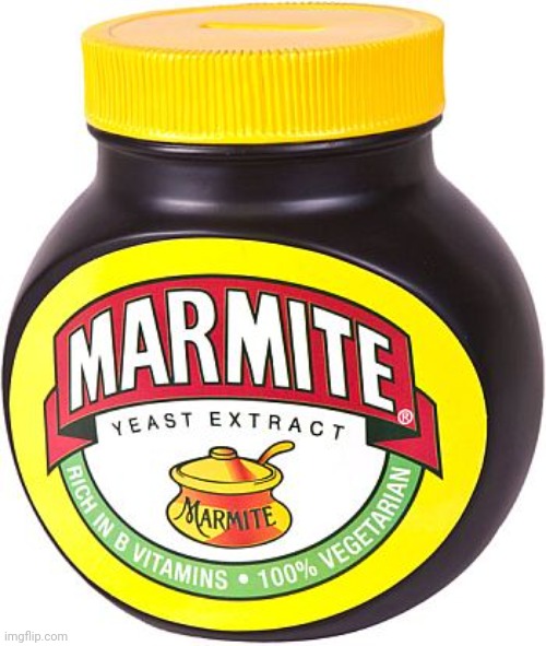 Marmite | image tagged in marmite | made w/ Imgflip meme maker