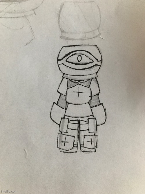 I drew Poteus by splicing a screenshot with Colin’s sprite, gonna add his zweihander later | made w/ Imgflip meme maker