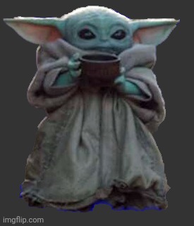 Baby Yoda with Soup transparent bg | image tagged in baby yoda with soup transparent bg | made w/ Imgflip meme maker