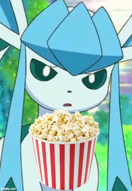 Glaceon confused | image tagged in glaceon confused | made w/ Imgflip meme maker