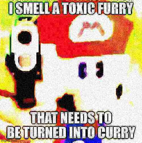 this is something i post when a furry is acting toxic | image tagged in memes,funny,furry,toxic,curry,stop reading the tags | made w/ Imgflip meme maker