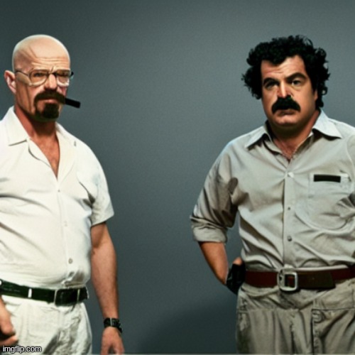 Walter white and pablo eascobar | made w/ Imgflip meme maker