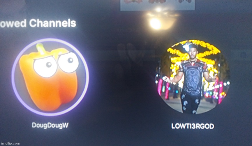 Followed Twitch Channels reveal | made w/ Imgflip meme maker