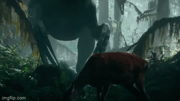 The way the deer just kind of flies away is really funny. It didn't do anything wrong