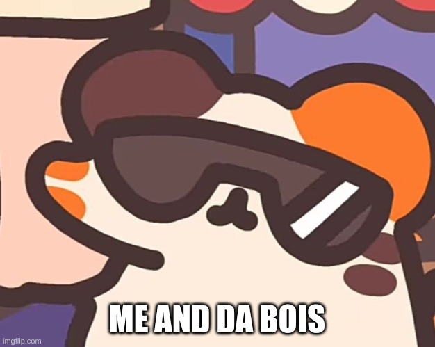 art belongs to cuptoast | ME AND DA BOIS | image tagged in cute cat,cats | made w/ Imgflip meme maker