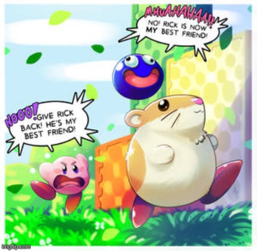 image tagged in kirby,gooey,comics | made w/ Imgflip meme maker