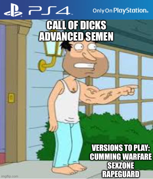 Call of dicks, advanced semen Blank Meme Template