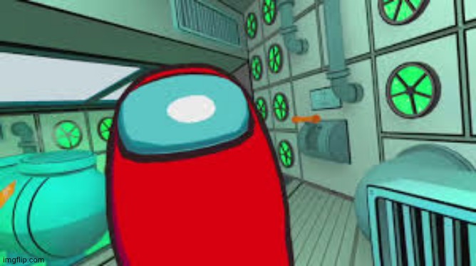 vr red among us jumpscare | image tagged in vr red among us jumpscare | made w/ Imgflip meme maker