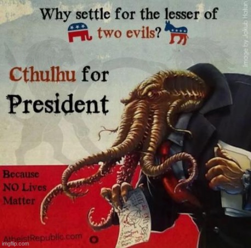 he's got my vote | made w/ Imgflip meme maker