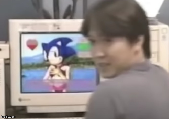 SONIC DEV CAUGHT IN 4K | made w/ Imgflip meme maker