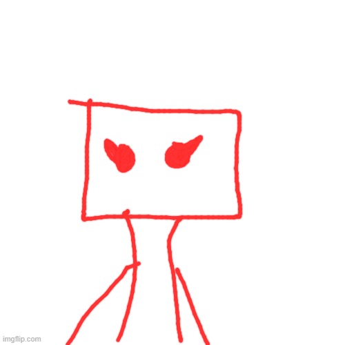 i may or may not have genderbent blobies oc and gave it limbs | made w/ Imgflip meme maker