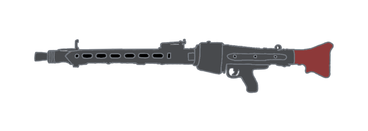 High Quality MG-42 Blank Meme Template