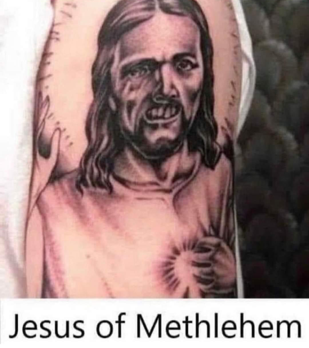 High Quality Jesus of Methlehem Blank Meme Template