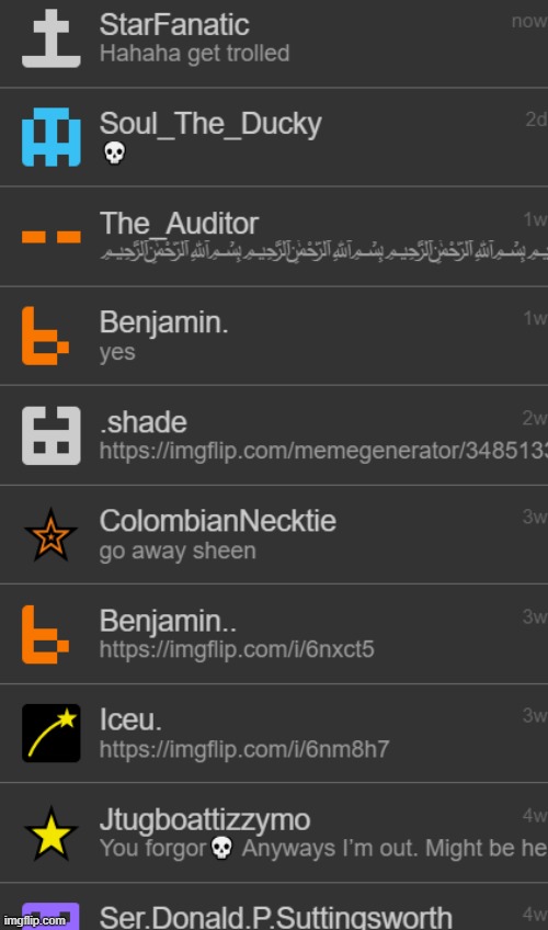 Your daily memechat reveal | made w/ Imgflip meme maker