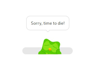 High Quality Duolingo Death Blank Meme Template