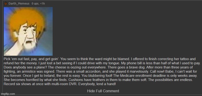 made w/ Imgflip meme maker