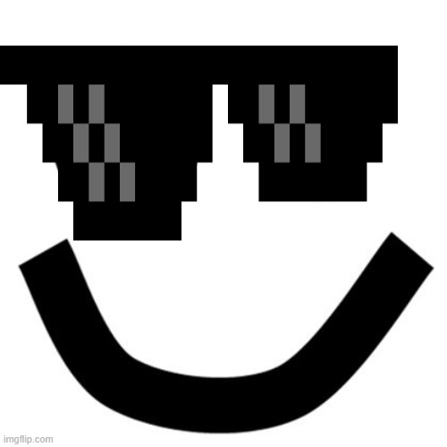 roblox gamig face Blank Template - Imgflip