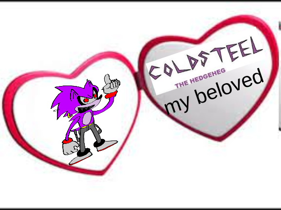 coldsteel the hedgeheg my beloved Blank Meme Template