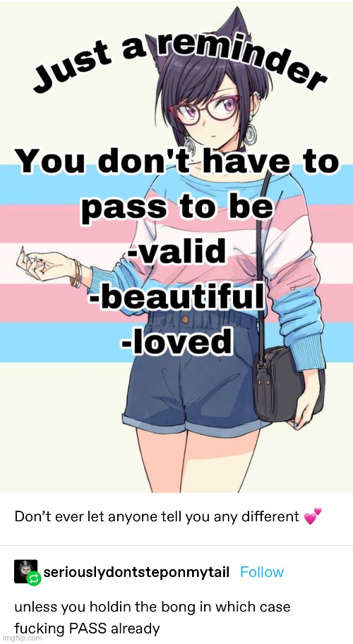 *yoinks meme from tumblr* ADDED TO MY MEME HOARD >:) | made w/ Imgflip meme maker