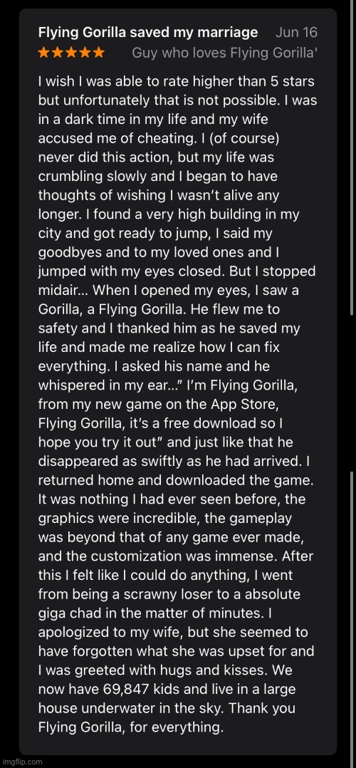 Thank you, flying gorilla | made w/ Imgflip meme maker