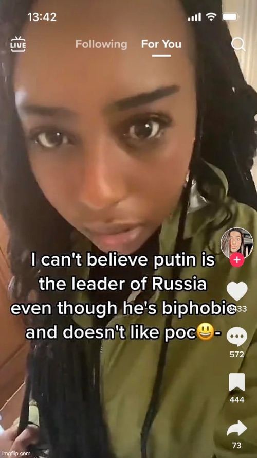 TikTok found Putin | image tagged in shitpost,tiktok sucks,idiots,the world is ending,says nerd,auuuuugghhh | made w/ Imgflip meme maker