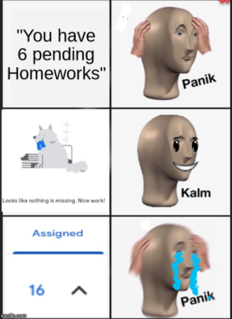 school panik Blank Meme Template