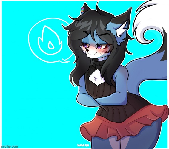By -SODA- | image tagged in furry,femboy,cute,adorable | made w/ Imgflip meme maker
