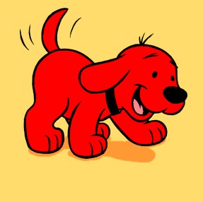 High Quality Clifford puppy Blank Meme Template
